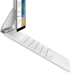 iPad Air attached to Magic Keyboard