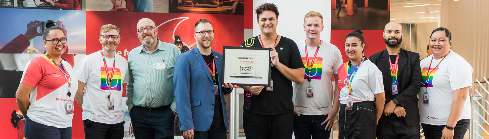 Vodafone launches multi-country programme to help attract and support LGBT+ talent