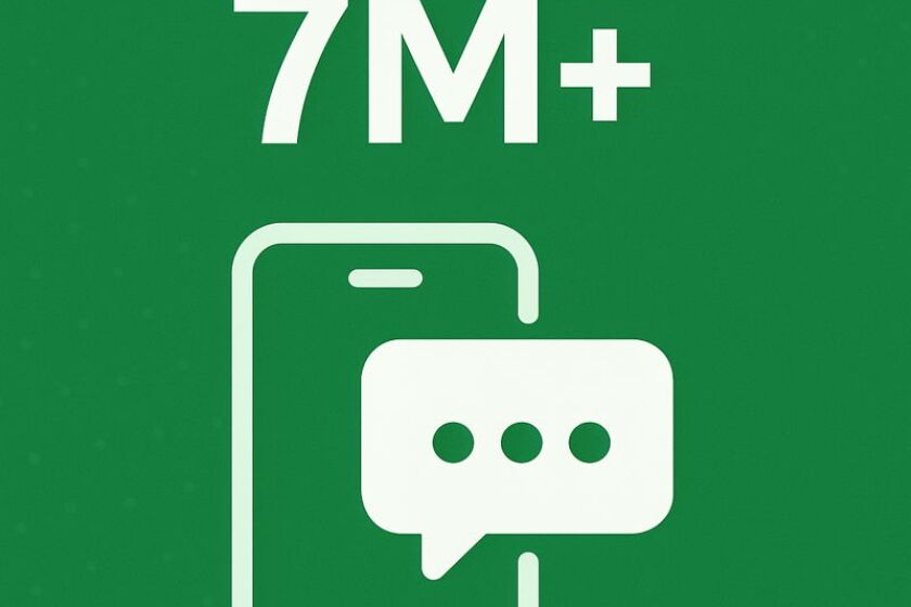 Over 7 million TXT messages have been sent using One NZ Satellite.