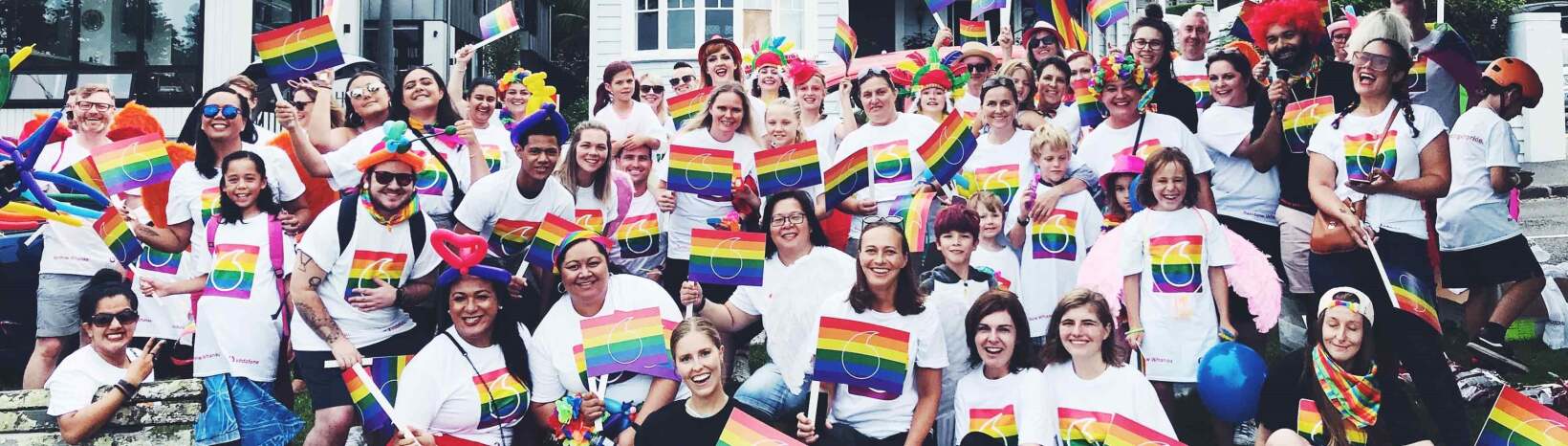 Vodafone announced as finalist for Rainbow Excellence Awards