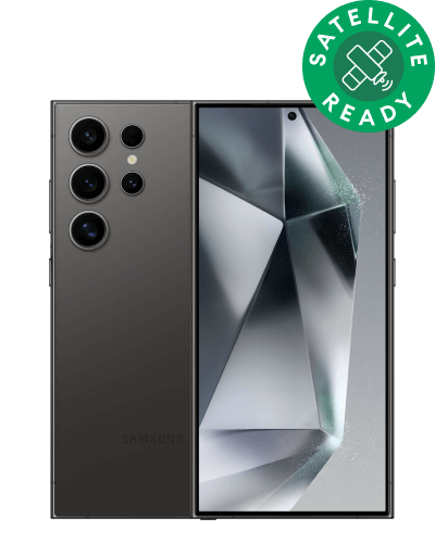 The Galaxy S24 Ultra is satellite-ready.