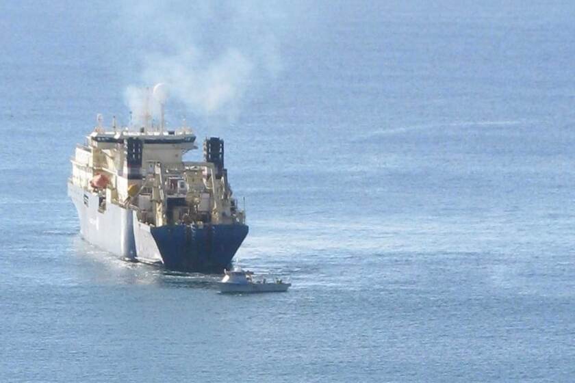 Specialised undersea cabling ship ‘Ile de Re’ arrives in Auckland