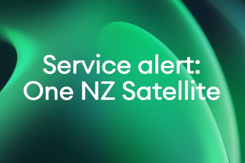 Service alert: One NZ Satellite to mobile