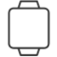 Wearables - Watch icon.