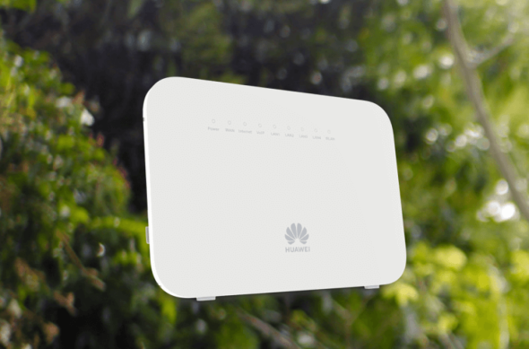 A Huawei modem/router.