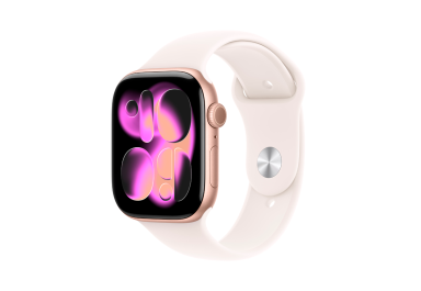 Apple Watch Series 11 LTE 46mm Rose Gold Aluminium Light Blush Sport Band