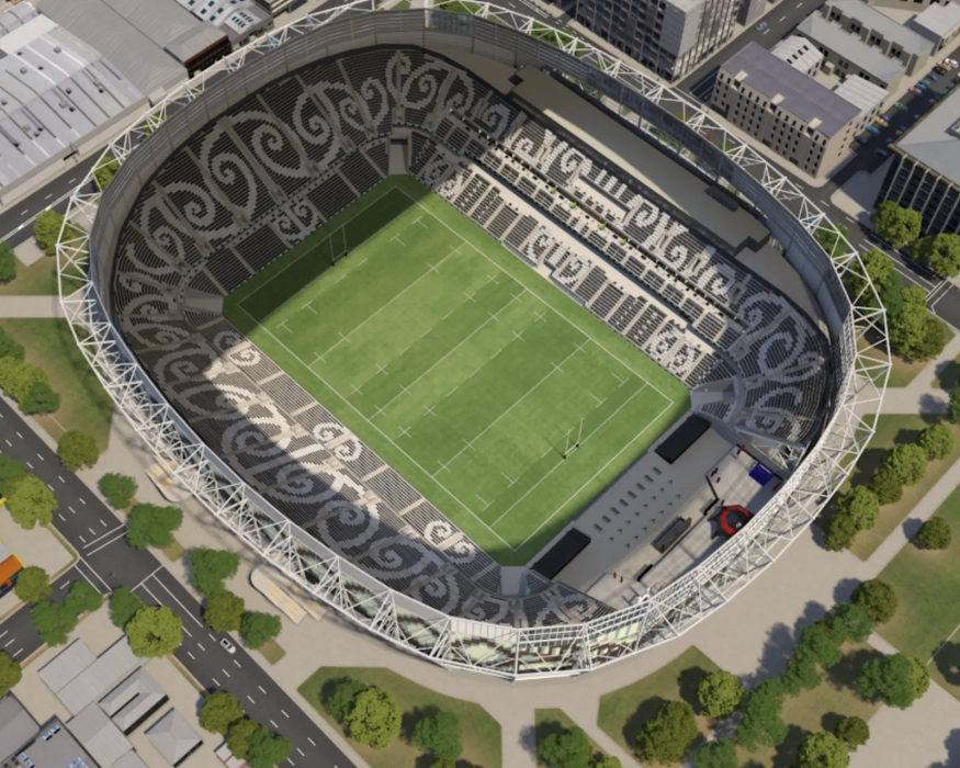 One NZ Stadium birds eye