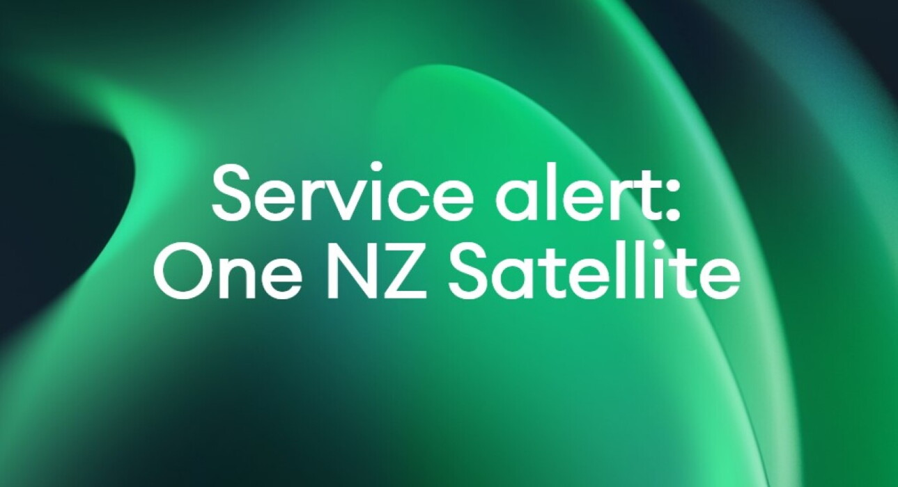 Service alert: One NZ Satellite to mobile