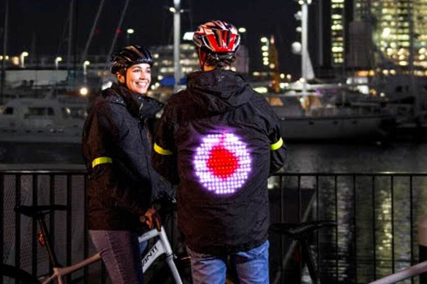Vodafone ‘Smart Jacket’ shines a light on the future of bike safety