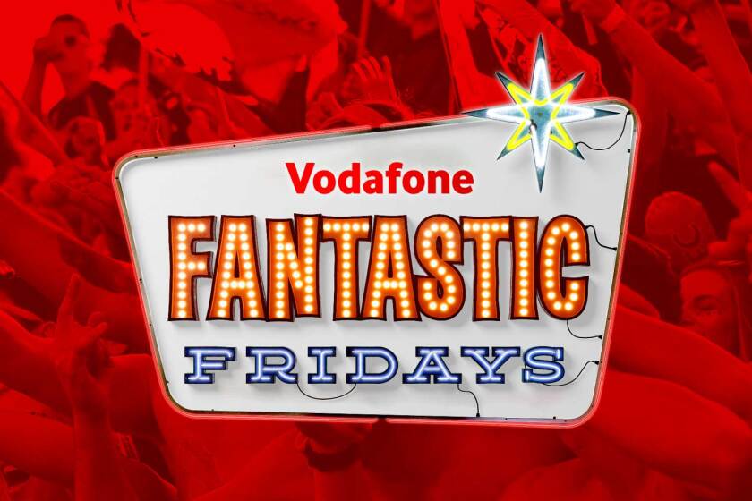 Vodafone launches Fantastic Fridays – and says thanks to customers