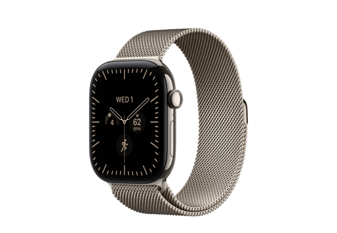 Apple Watch Series 12 46mm - Natural Titanium Aluminium
