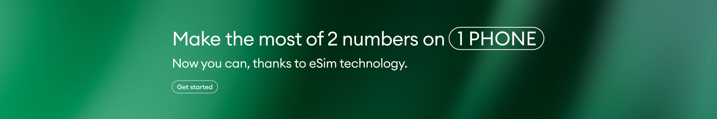 eSIM - Make the most of 2 numbers on 1 phone