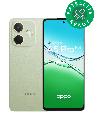 OPPO A5 Pro 5G is satellite ready