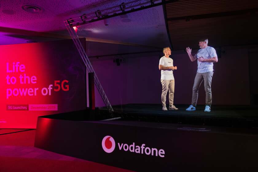 Vodafone 5G launch marks day one of new ownership