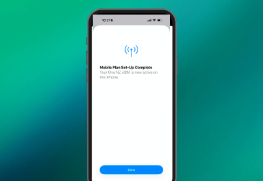 Step 5 of eSIM Quick Transfer on Apple from your previous iPhone to your new one.