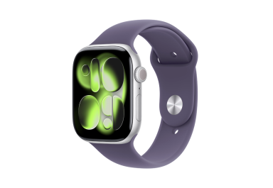 Apple Watch Series 11 LTE 46mm Silver Aluminium Purple Fog Sport Band