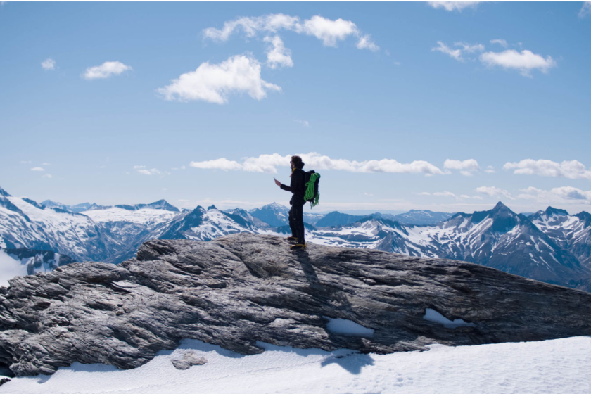 George Hilary testing One NZ Satellite Text service.