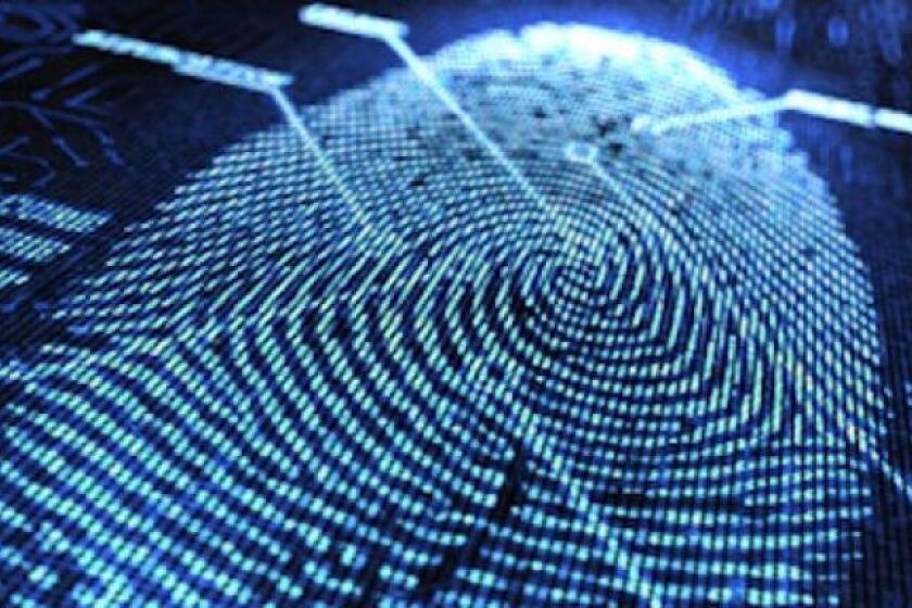 A digital fingerprint.