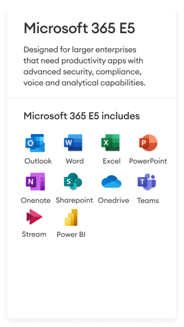 Microsoft 365 - E5