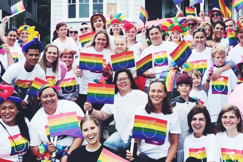 Vodafone announced as finalist for Rainbow Excellence Awards