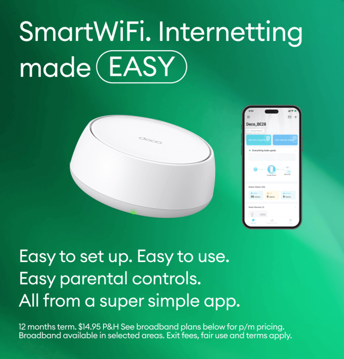 SmartWiFi. Internetting made easy.
