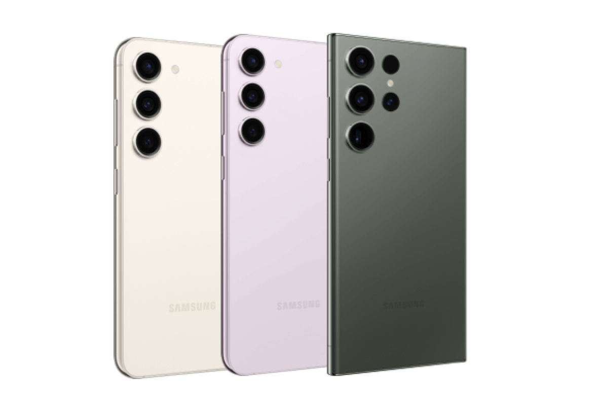 Samsung S series phones. Galaxy S23.