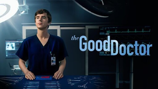 the good doctor poster. Freddia Highmore in surgery room