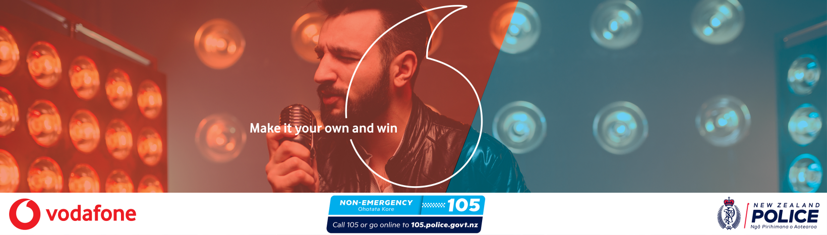 Vodafone helps Police spread the word about new 105 number