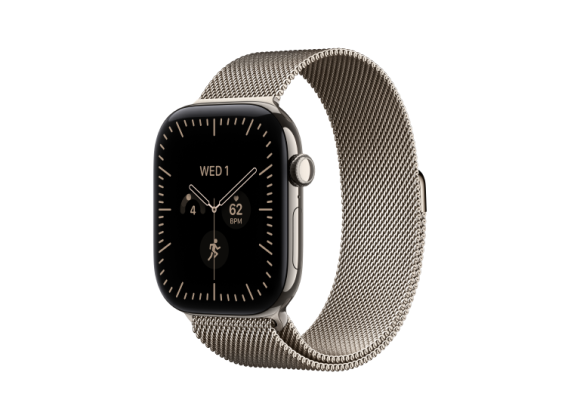 Apple Watch Series 12 46mm - Natural Titanium Aluminium