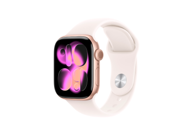 Apple Watch Series 11 LTE 42mm Rose Gold Aluminium Light Blush Sport Band