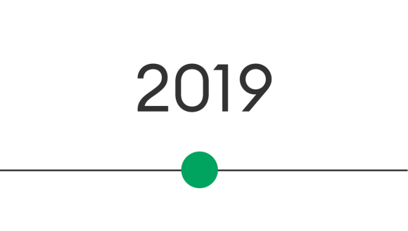 In 2019, first 5G mobile launches.