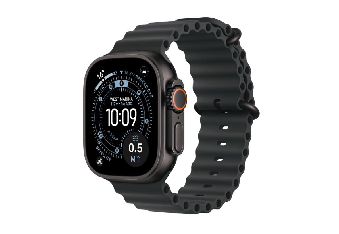 Apple Watch Ultra 3 LTE 49mm Black Titanium Black Ocean Band