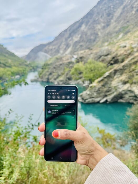 Using Satellite Text messaging in remote New Zealand.