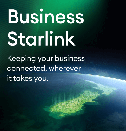 Business Starlink. Keeping your business connected, wherever it takes you.